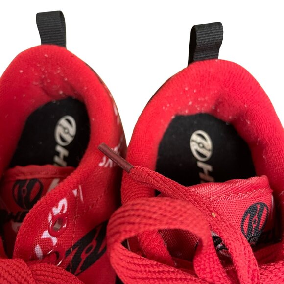 Heelys Pro 20 Prints Logo Wheeled Shoes Sneakers Red Sz 1 (YOUTH) - Picture 7 of 11